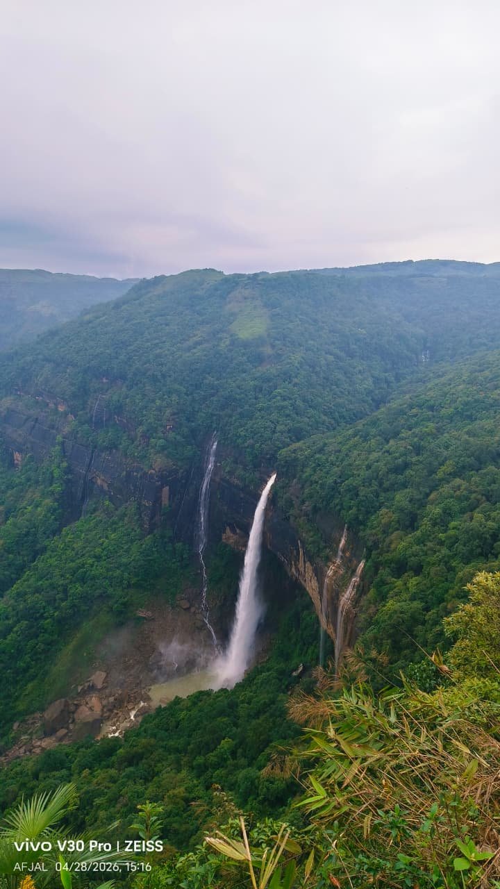 Nohkalikai & the Waterfall Trail of East Khasi Hills